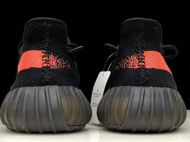 hype Adidas V2 Black Yeezy Core BY9612 350 Boost Red 0326